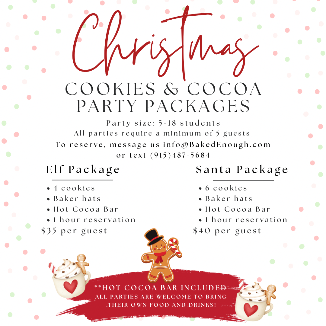 Christmas Cookies & Cocoa | Private Party Reservation