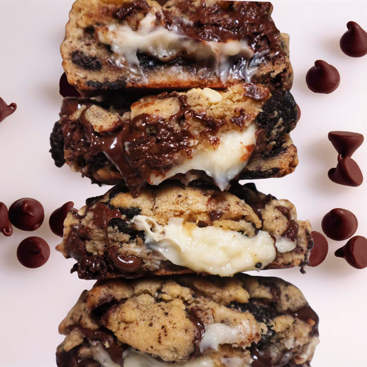 Oreo Cheesecake Stuffed Cookies