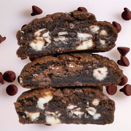Triple Chocolate Cookies