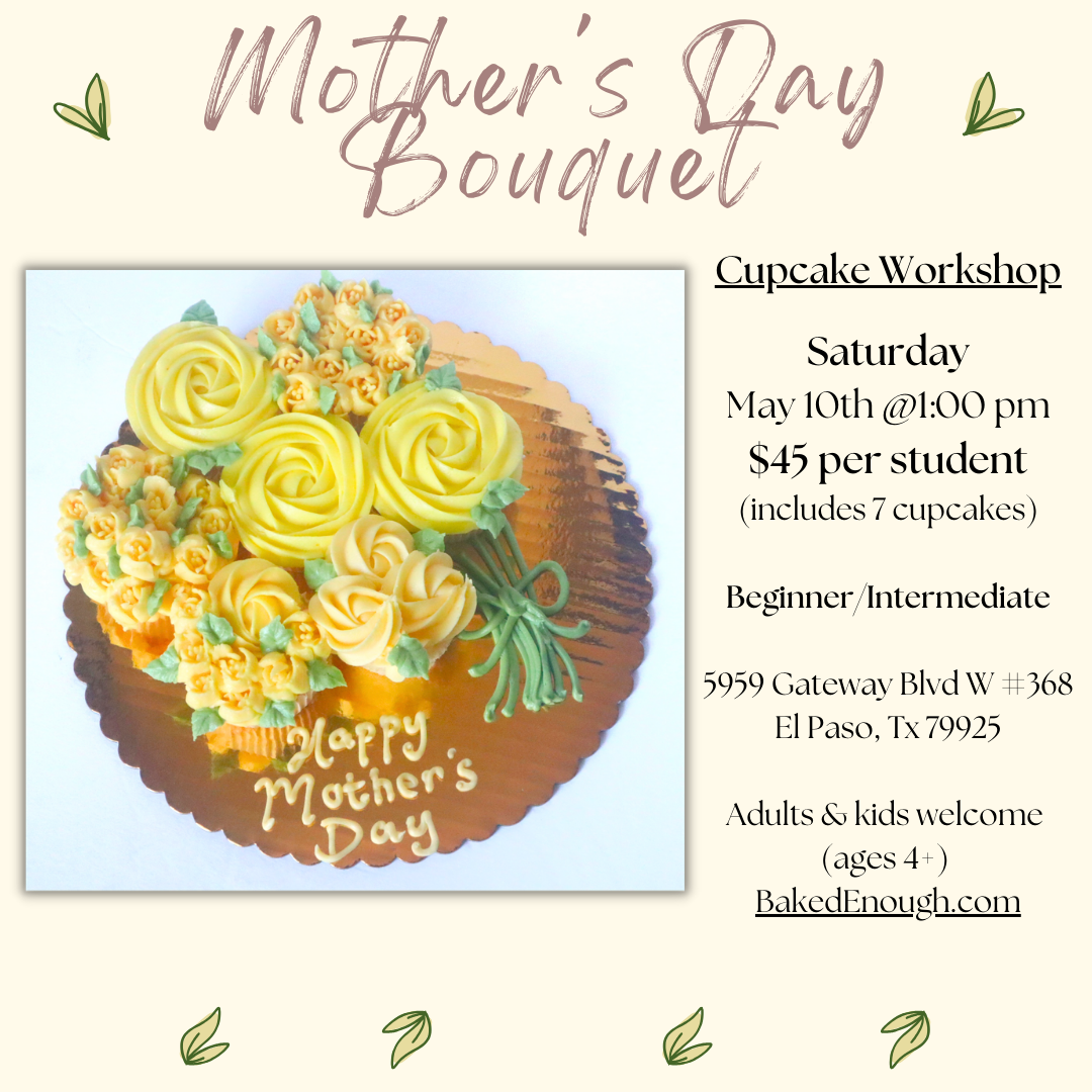 Mother's Day Floral Bouquet Workshop | Saturday May 10th