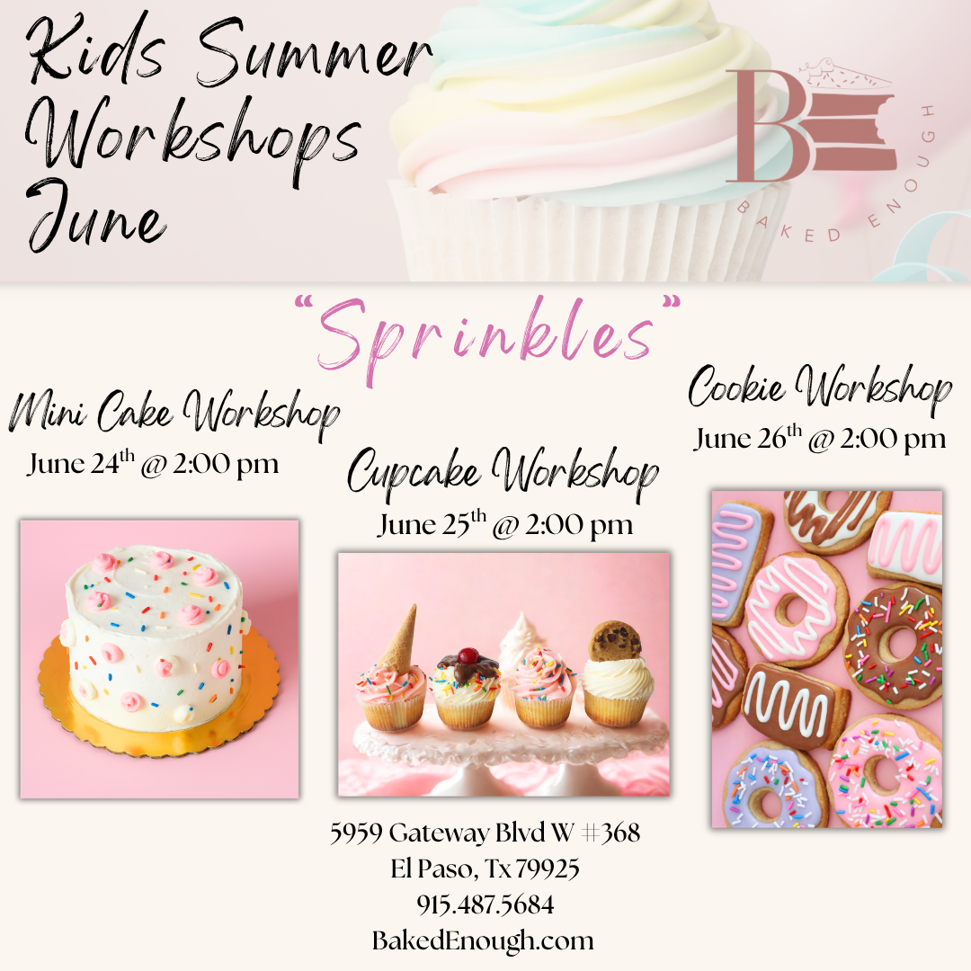 "Sprinkles" Summer Camp | June 24th, 25th & 26th