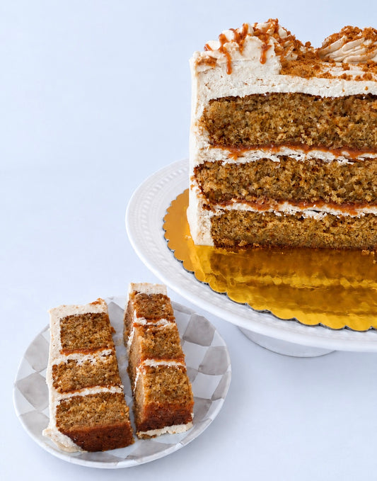 Biscoff Salted Caramel Cake