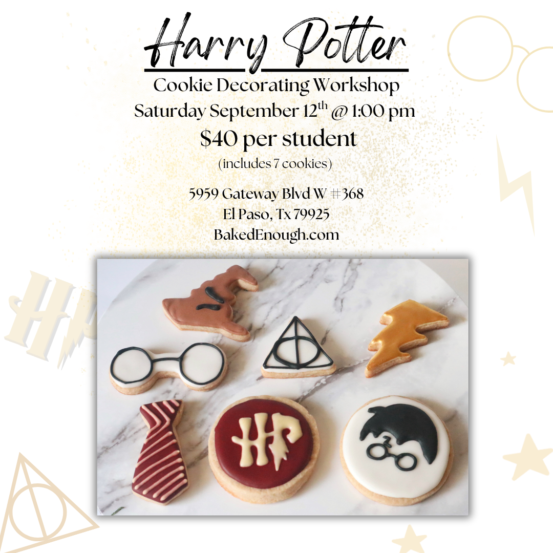 Harry Potter Cookie Workshop | Saturday Sept 12th