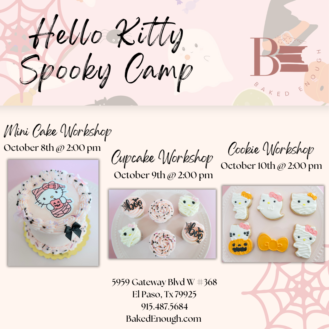 Hello Kitty "Spooky" Camp (fall break) | October 8th, 9th & 10th