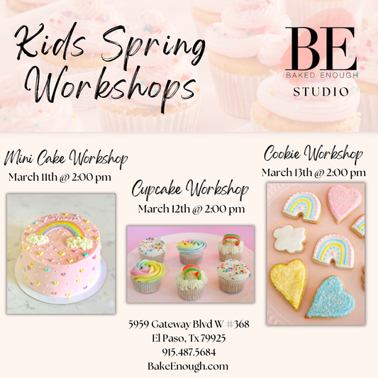 Kids Spring Workshops | March 11th, 12th & 13th