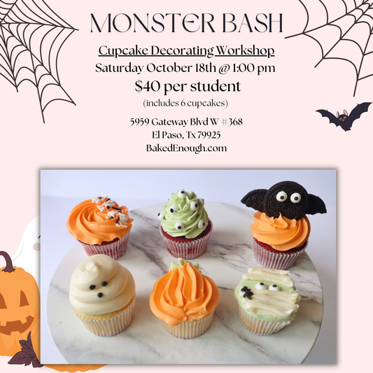 Halloween Cupcake Bash | Saturday October 18th