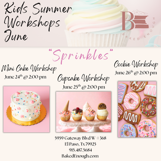 "Sprinkles" Summer Camp | June 24th, 25th & 26th